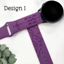 Not All Who Wander Band For Apple/Fitbit/Samsung Watch -Watch Store 0021450b fb51 4461 9a34 4c5bac983de4 1