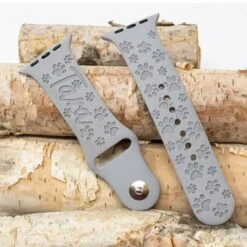 Personalized Engraved Strap With Paws Band For Apple Watch -Watch Store 10d7c454 9f14 49fe 8546 24e8ced3c61a