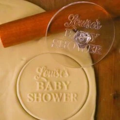 Personalized Baby Shower Cookies Stamp