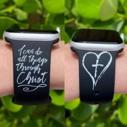 Front Page 29 Religious Christian Color Band For Apple Watch