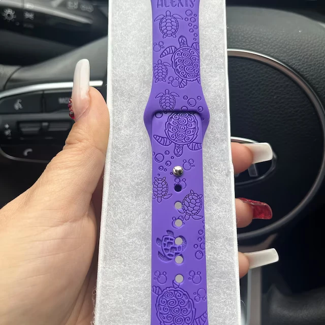 Sea Turtle Design Band For Apple/Fitbit/Samsung Watch 6 Sea Turtle Design Band For Apple/Fitbit/Samsung Watch - Image 4