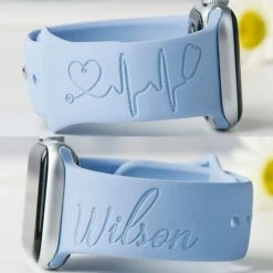 Personalized Nurse Stethoscope Band For Apple Watch