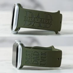 Personalized DAD Band For Apple Watch