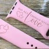 Do All Things With Love Watch Band For Apple Watch 2 Do All Things With Love Watch Band For Apple Watch -Watch Store 2ddw