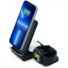 Wireless Charger Station,3 In 1 Fast Wireless Charger For Apple Watch Series SE/7/6/5/4/3/2,AirPods 2/pro,Compatible With IPhone 13/13 Pro Max/Series 12/11/X/8/8 Plus (Black 2) -Watch Store 608571427617
