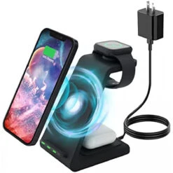 Wireless Charger,Amugpill 3 In 1 Fast Wireless Charging Station Dock For IPhone 13/13pro/13pro Max/12/12 Pro/12 Pro Max/11/11 Pro/X/Xr/Xs/8 Plus,Apple Watch SE 6 5 4 3 2,Airpods 2/Pro,Qi Phones