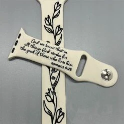 Romans 8:28 Bible Verse Band For Apple/Fitbit/Samsung Watch -Watch Store 697085bf efed 412b 87a2 b38edfc88066