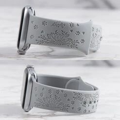 Engraved Sunflowers Band For Apple Watch -Watch Store 7