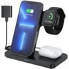 Wireless Charging Station - CIYOYO 3 In 1 Wireless Charger Dock Phone Charging Stand For Apple IPhone 13/13 Pro/12/12 Pro/SE/11/11pro Apple Watch 7/6 AirPods 3/2/Pro(with 20W PD Adapter) 2 Wireless Charging Station - CIYOYO 3 In 1 Wireless Charger Dock Phone Charging Stand For Apple IPhone 13/13 Pro/12/12 Pro/SE/11/11pro Apple Watch 7/6 AirPods 3/2/Pro(with 20W PD Adapter) -Watch Store 725576979146