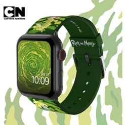 Rick And Morty – Open Portal Smartwatch Band – Officially Licensed, Compatible With Every Size & Series Of Apple Watch (watch Not Included) -Watch Store 728433453261 2