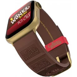 Willy Wonka - Wonka Chocolate 3D Smartwatch Band - Officially Licensed, Compatible With Every Size & Series Of Apple Watch (watch Not Included)