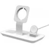 Mophie 3-in-1 Magsafe Wireless Charging Stand For Apple IPhone, AirPods/AirPods Pro & Watch, 15W Super-Fast Charging, Stylish Gloss Finish - White (MagSafe Charger Not Included) -Watch Store 840056144262