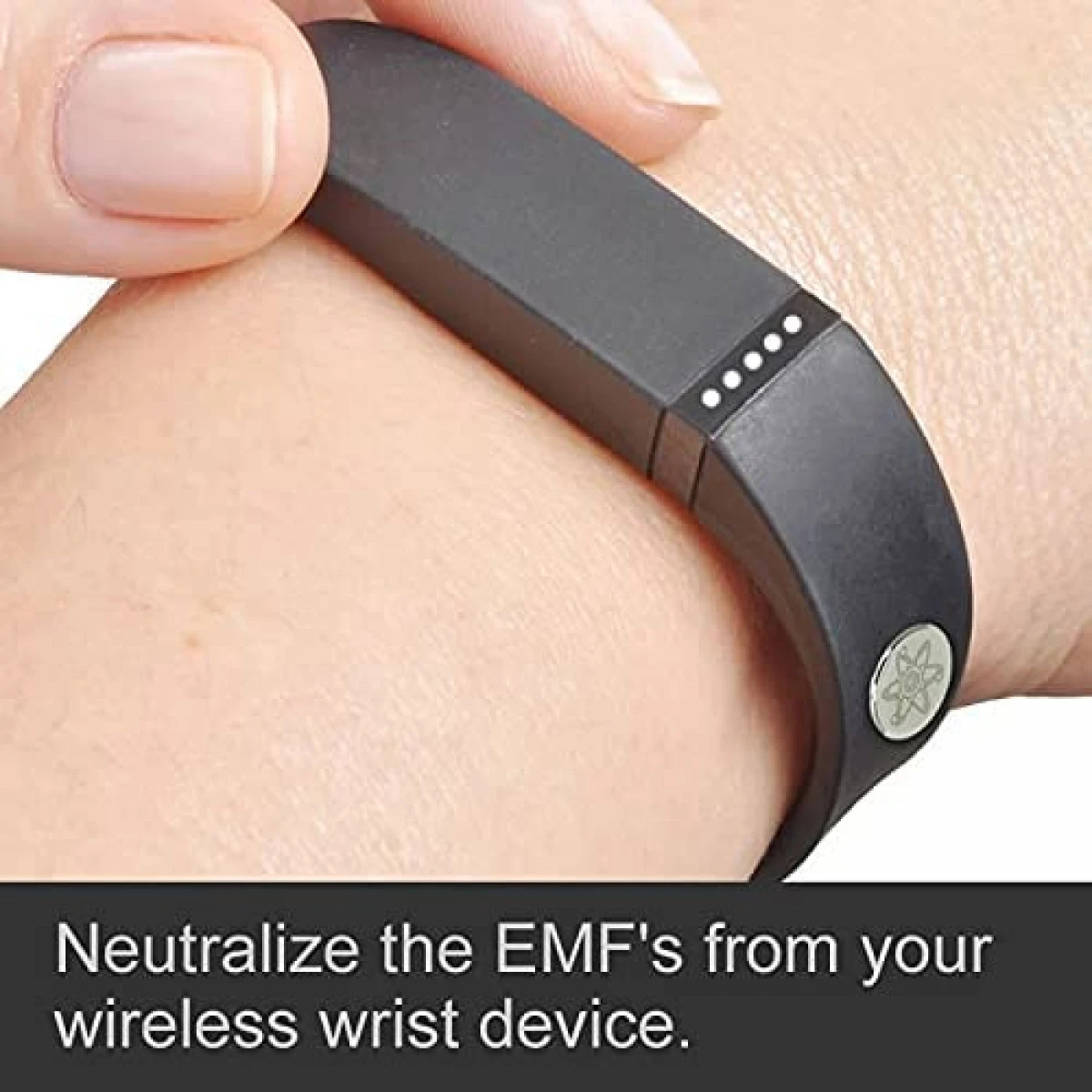 EMF Harmonizer Smart Watch Chip – EMF Protection For Any Smart Watch Or Fitness Tracker – Fitbit & Apple Watch Anti-EMF Bracelet Rivet – EMF Protection Wristband Accessory 4 EMF Harmonizer Smart Watch Chip – EMF Protection For Any Smart Watch Or Fitness Tracker – Fitbit & Apple Watch Anti-EMF Bracelet Rivet – EMF Protection Wristband Accessory - Image 2