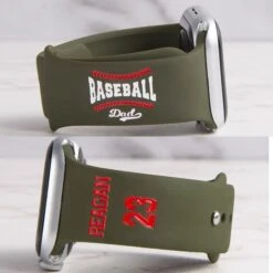 Personalized Softball/Baseball Band For Apple Watch -Watch Store 9 2 2