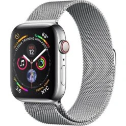 Apple Watch Series 4 Cellular 40mm Stainless Steel Case With Milanese Loop
