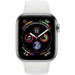 Apple Watch Series 4 Cellular 40mm Stainless Steel Case With Sport Band -Watch Store Apple Watch Series 4 Cellular 40mm Stainless Steel Case with Sport Band 2