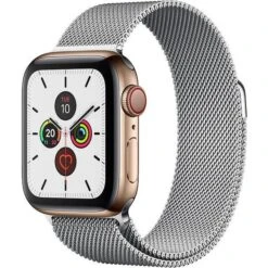 Apple Watch Series 5 Cellular 40mm Stainless Steel Case With Milanese Loop
