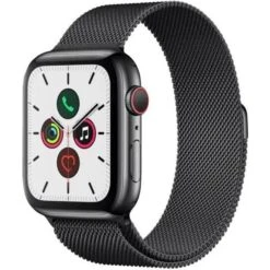 Apple Watch Series 5 Cellular 44mm Stainless Steel Case With Milanese Loop -Watch Store Apple Watch Series 5 Cellular 44mm Stainless Steel Case with Milanese Loop 2
