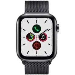 Apple Watch Series 5 Cellular 44mm Stainless Steel Case With Milanese Loop -Watch Store Apple Watch Series 5 Cellular 44mm Stainless Steel Case with Milanese Loop 3