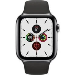 Apple Watch Series 5 Cellular 44mm Stainless Steel Case With Sport Band