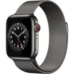 Apple Watch Series 6 Cellular 40mm Stainless Steel Case With Milanese Loop