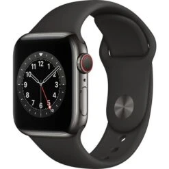 Apple Watch Series 6 Cellular 40mm Stainless Steel Case With Sport Band 9 Apple Watch Series 6 Cellular 40mm Stainless Steel Case With Sport Band -Watch Store Apple Watch Series 6 Cellular 40mm Stainless Steel Case with Sport Band 2
