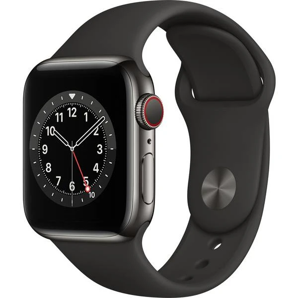 Apple Watch Series 6 Cellular 40mm Stainless Steel Case With Sport Band 5 Apple Watch Series 6 Cellular 40mm Stainless Steel Case With Sport Band - Image 3
