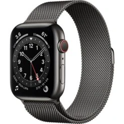 Apple Watch Series 6 Cellular 44mm Stainless Steel Case With Milanese Loop