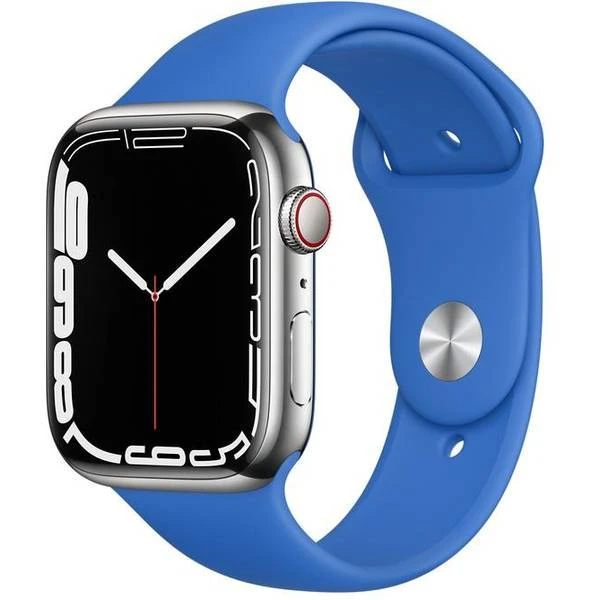 Apple Watch Series 7 Cellular 41mm Stainless Steel Case With Sport Band 6 Apple Watch Series 7 Cellular 41mm Stainless Steel Case With Sport Band - Image 4