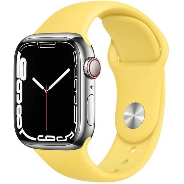 Apple Watch Series 7 Cellular 41mm Stainless Steel Case With Sport Band 3 Apple Watch Series 7 Cellular 41mm Stainless Steel Case With Sport Band