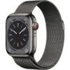 Apple Watch Series 8 + Cellular 41mm Graphite Stainless Steel Case With Milanese Loop -Watch Store Apple Watch Series 8 Cellular 41mm Graphite Stainless Steel Case with Milanese Loop