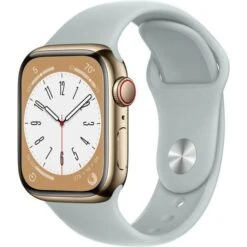 Apple Watch Series 8 Cellular 41mm Stainless Steel Case With Sport Band -Watch Store Apple Watch Series 8 Cellular 41mm Stainless Steel Case with Sport Band 3