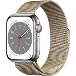 Apple Watch Series 8 Cellular 45mm Stainless Steel Case With Milanese Loop 7 Apple Watch Series 8 Cellular 45mm Stainless Steel Case With Milanese Loop -Watch Store Apple Watch Series 8 Cellular 45mm Stainless Steel Case with Milanese Loop 2