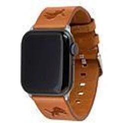 Artinian Detroit Lions Leather Apple Watch Band