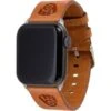 Artinian Milwaukee Brewers Leather Apple Watch Band -Watch Store Artinian Milwaukee Brewers Leather Apple Watch Band