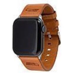 Artinian Seattle Seahawks Leather Apple Watch Band