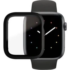 PanzerGlass Full Body Black Case For Apple Watch 4/5/6/SE 44mm -Watch Store PanzerGlass Full Body Black Case for Apple watch 4 5 6 SE 44mm 1