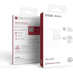 Zagg InvisibleShield Ultra Clear Screen Protector For Apple Watch Series 7/8 45mm