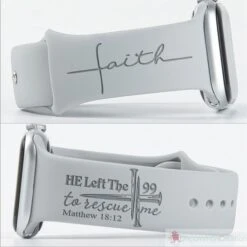 Front Page 13 He Left The 99 To Rescue Me Band For Fitbit Versa3/ Fitbit Sense Watch