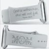 MOM And GOD GREATER Highs/Lows Band For Apple Watch -Watch Store csax