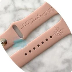 Not All Who Wander Are Lost Compass Engraved Band For Apple Watch 9 Not All Who Wander Are Lost Compass Engraved Band For Apple Watch -Watch Store d1080eaa 859b 4813 a086 cdad10c21f85