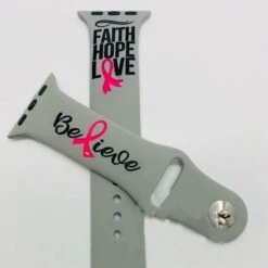 Breast Cancer Awareness Band For Apple/Fitbit/Samsung Watch -Watch Store d40e4de0 d690 4e3c 842e 96d9d4794d0b