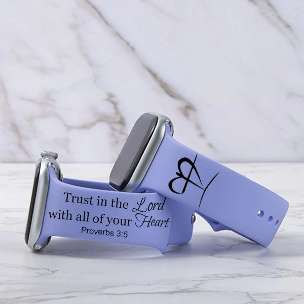 Trust In The Lord Band For Apple Watch 5 Trust In The Lord Band For Apple Watch - Image 3