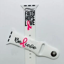 Breast Cancer Awareness Band For Apple/Fitbit/Samsung Watch -Watch Store eff3114f 3724 4e06 bf69 0d82931c3541