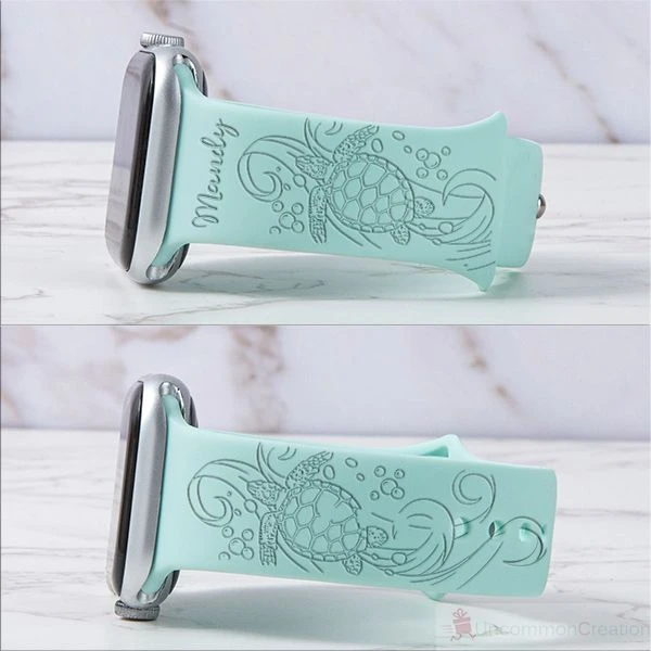 Sea Turtle Band For Fitbit Versa3/ Fitbit Sense Watch 5 Sea Turtle Band For Fitbit Versa3/ Fitbit Sense Watch - Image 3