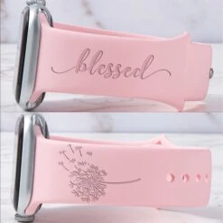 Blessed Engraved Band For Apple Watch