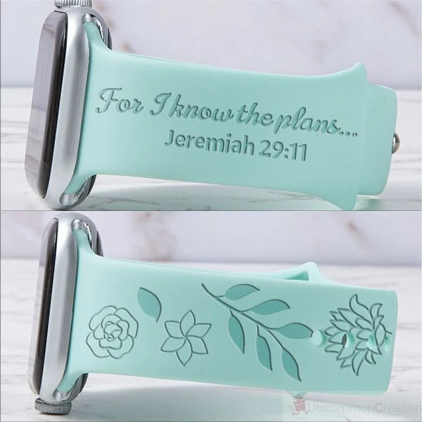 Jeremiah Flower Band For Fitbit Versa, Versa Lite, And Versa 2 4 Jeremiah Flower Band For Fitbit Versa, Versa Lite, And Versa 2 - Image 2