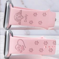 Engraved Dog Paw Band For Apple Watch -Watch Store gkewhf 2