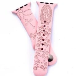 Virgin Mary With Cross Watch Band For Apple/Fitbit/Samsung Watch