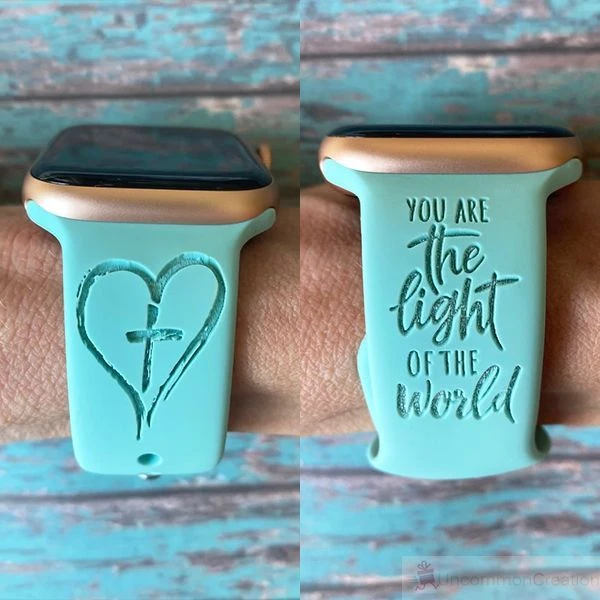 You Are The Light Of The World Band For Fitbit Versa, Versa Lite, And Versa 2 4 You Are The Light Of The World Band For Fitbit Versa, Versa Lite, And Versa 2 - Image 2